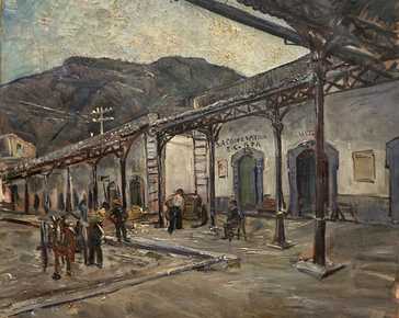 Casciaro Guido - Der Markt von Castellammare di Stabia, Neapel